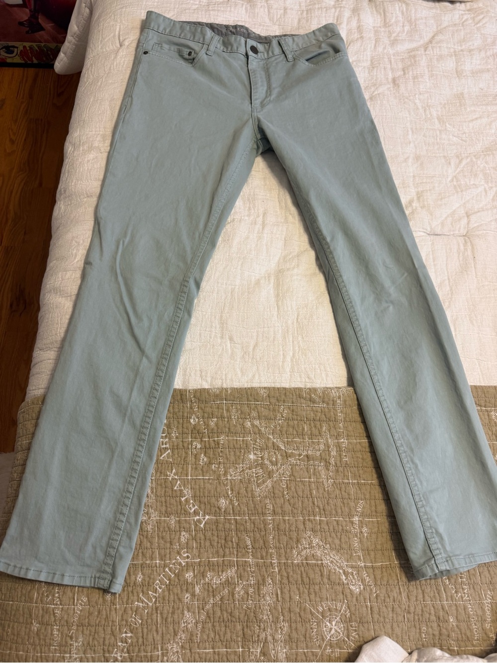 Calvin Klein Jeans Men’s Light Blue Slim Jeans